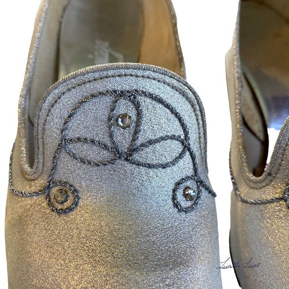 Vintage Balenciaga silver pump in box - Picture 11 of 15